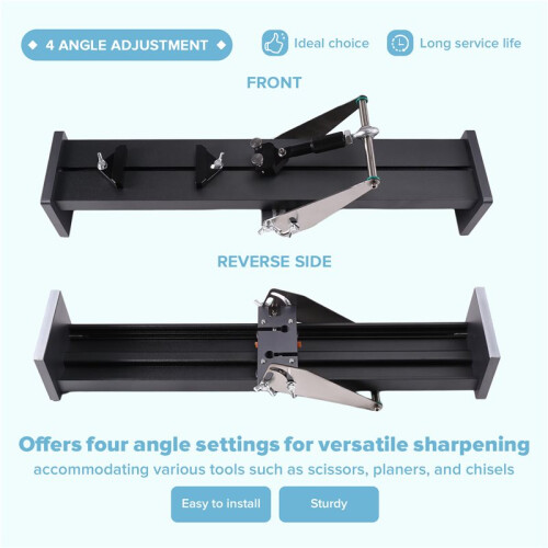 Knife Sharpening Frame for Scissors Planer Chisel Professional Fixed Angle Sharpener Whetstone Grinder Tools 420mm 2