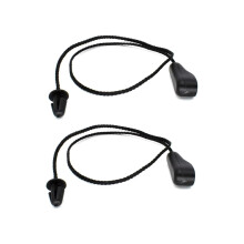 Weatherproof Adjustable Car Roof Rack Tie Down Straps for Mazda Demio and Atenza Rear Cargo 2pcs