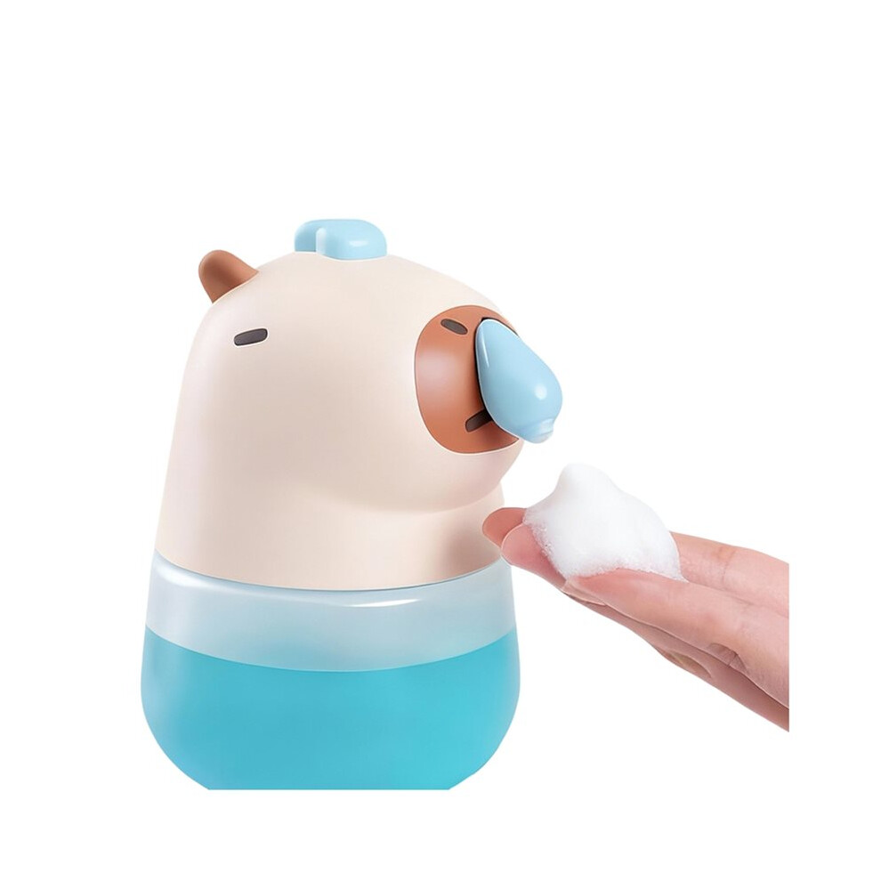 Sensor Soap Dispenser Portable Rechargeable Capybara Automatic Soap Dispenser Cartoon Cute USB Foam Machine