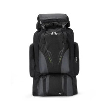 70L Waterproof Hiking Backpack with Large Capacity, Breathable Back Panel and Adjustable Straps for Outdoor Travel Camping