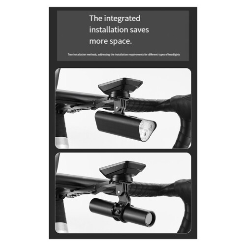 Adjustable Road Bicycle Extension Bracket Stem for Bike Computers with Integrated Handlebar Mount Multi Device Support C
