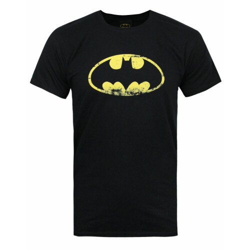 DC Comics DC Comics Batman Short Sleeved T-Shirt (Mens Black)