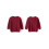 (9-10 Years, Bordeaux Kid) Partner-Pullover für Mutter und Winter. 2
