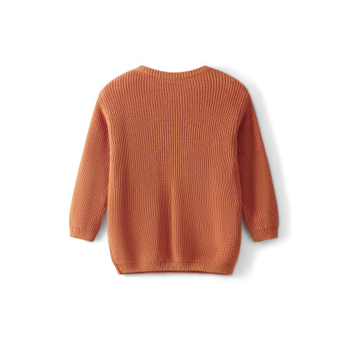 (7-8 Years, Orange Kid) Partner-Pullover für Mutter und Winter. 2