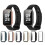 6Pack Case with Builtin Screen Protector for Redmi Smart Band 2, Full Coverage Shockproof Hard PC Bumper Cover 1