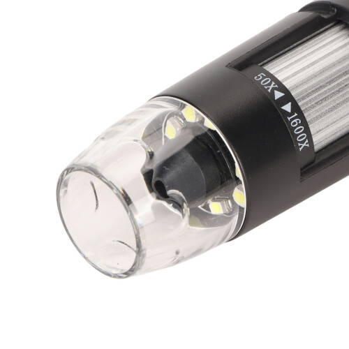 USB Type-C Digital Microscope 50X-1600X 8 LEDs 5V 1