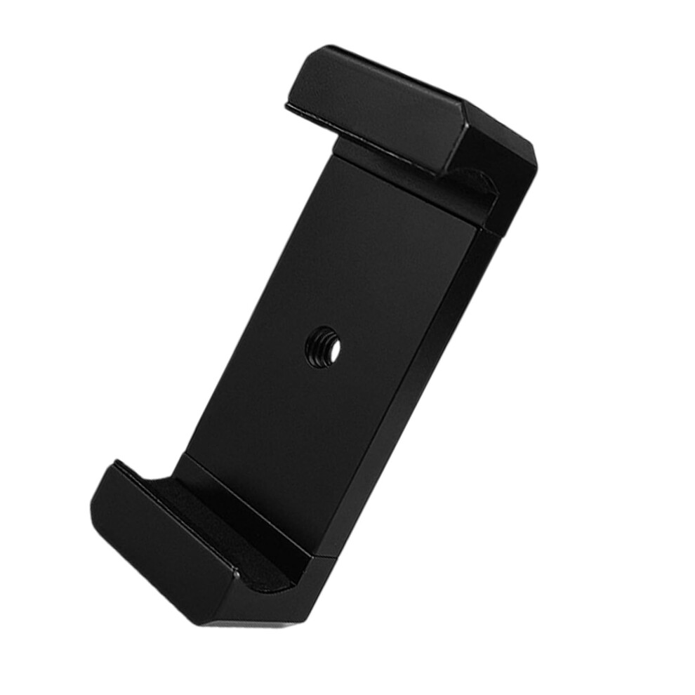 Phone Tripod Mount Universal Smartphone Adapter Adjustable Cell Phone Holder Clamp With 1/4 Inch Screw 9351714435338
