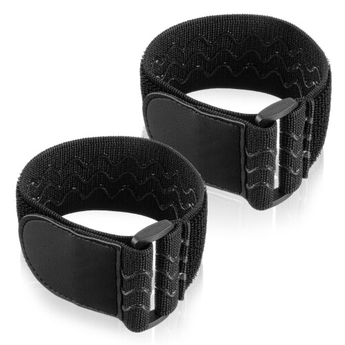 Boot Straps Adjustable Hook Loop Fit Reflective Antislip Elastic Ankle Straps for Cowboy Boots