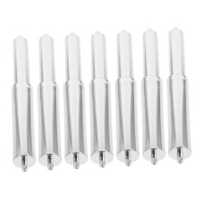 7pcs Spring Loaded Toilet Paper Holder Replacement Rollers, Durable Plastic Spindles for Home and Office