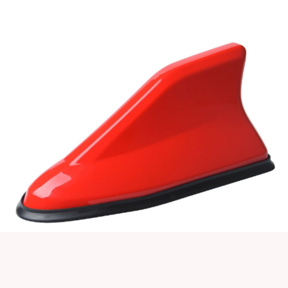 Car Roof Shark Fin Antenna Cover For Mclaren 750S 20232024, Nodrill Adhesive, Red 9771547813231