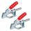 2X Hand Tool 302FM Toggle Clamp Quick Release Push Pull Type Holding Capacity Toggle Clamp 1