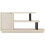 Seconique Turin TV Stand - Light Oak Effect/Black 4