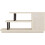 Seconique Turin TV Stand - Light Oak Effect/Black 7
