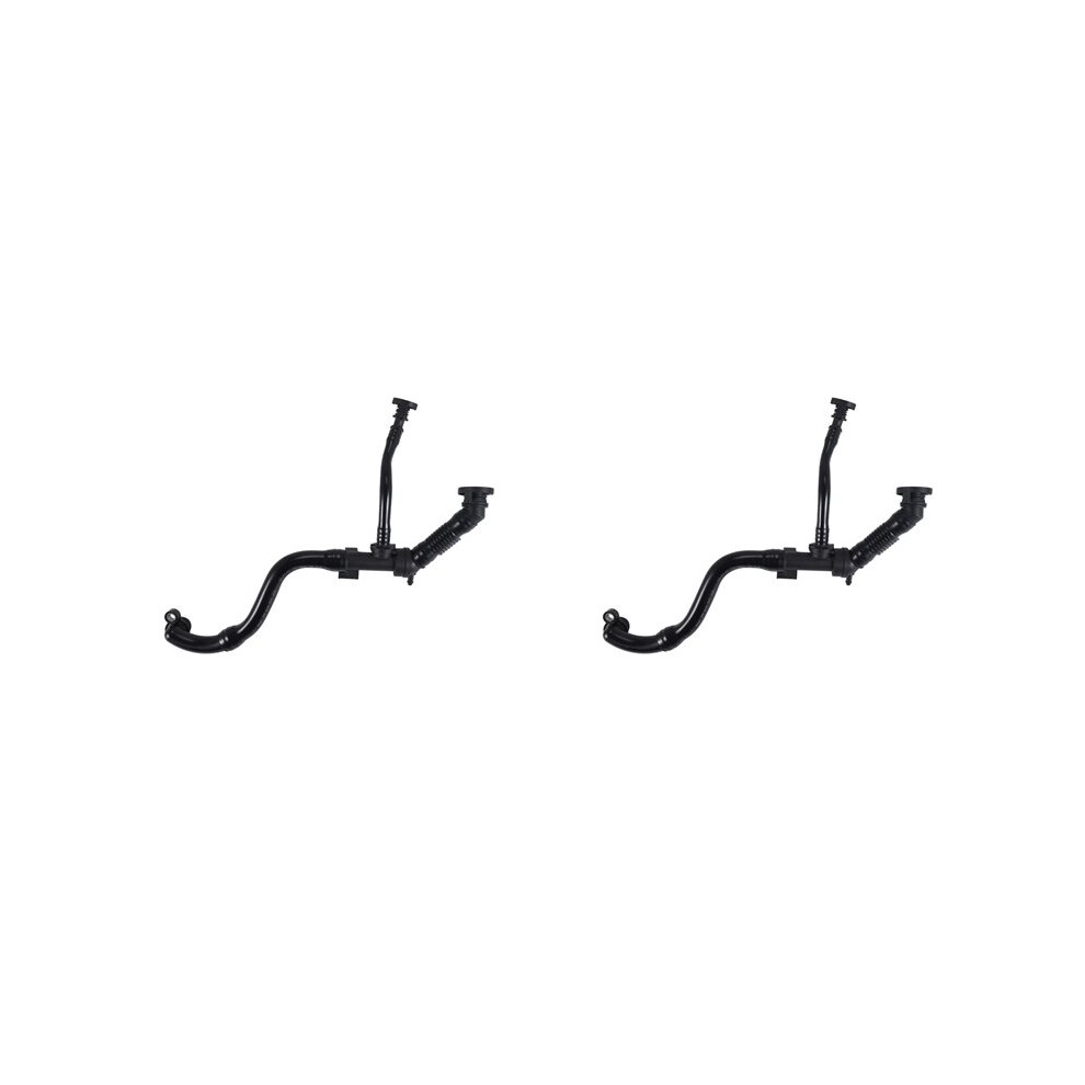 2X 03C103474aa Vent Hose Exhaust Hose For A1 Beetle Black 6033108196140