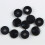 Schraubkappe Topfscheibe Klappdeckel Schwarz (100 Pack) 1