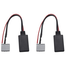 2X Car Adaptador de MÚSica InalÁMbrico 4.0 MÓDulo Adaptador para para 2006-2013 para CRV