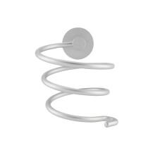 Aluminum Hair Dryer Holder Wall Mount Rack, RustResistant Bathroom Organizer Shelf for Easy Storage