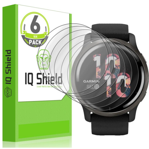 6 Pack for Garmin Venu 2 and Venu 2 Plus 45mm Screen Protector, AntiScratch, Bubble