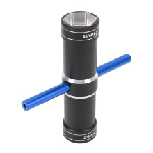 RC Wheel Hex Wrench for Arrma 1/5 Scale Car, Aluminum 4‑Way Tool with Precision Hex Fit, Blue Durable Design