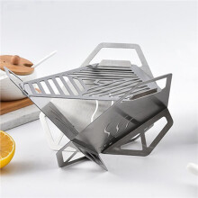 3X BBQ Grill Removable Stove BBQ Cooking Grill Lotus Barbecue Grill for Camping Picnics & Outdoor Cooking