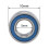 40PCS MR105-2RS 5X10X4mm  Bearing Steel Double-Shielded Miniature  Bearings, 6