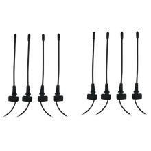 8 PçS Microfone Antena Adequada para  EW100G2/100G3 Microfone Sem Fio Bodypack ReparaçãO PeçA Mic Substitua