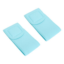 2PCS Reusable Cotton Gel Neck Patch, Blue, 48x9 cm