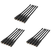15Pcs Dual Band Sma-Female 17Cm Length Antenna for Uv-5R Uv-82 -3 Uv-9R Walkie Talkie