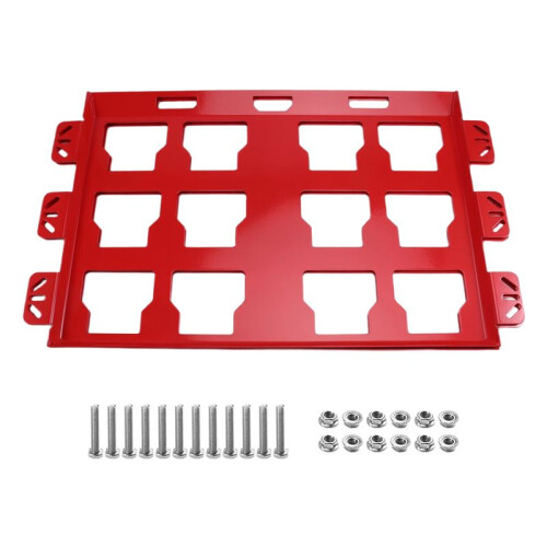 2 Pcs Toolbox Holder Wall-Mounted Toolbox Rack Tool Storage Rack for Tool Storage and Organization Systems Tool