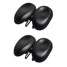 2X Ny NoslöS Cykelsits BekväM Cykelsits för MäN Kvinnor Ergonomisk Mjuk Dubbeldyna Sadelkudde
