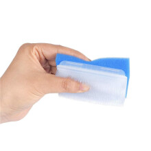 Baby Bath Sponge (30 Pieces) Soft Foam Washer with Cradle Cap Brush Body,Hair and Scalp Clean Gentle Baby Sensory Brush
