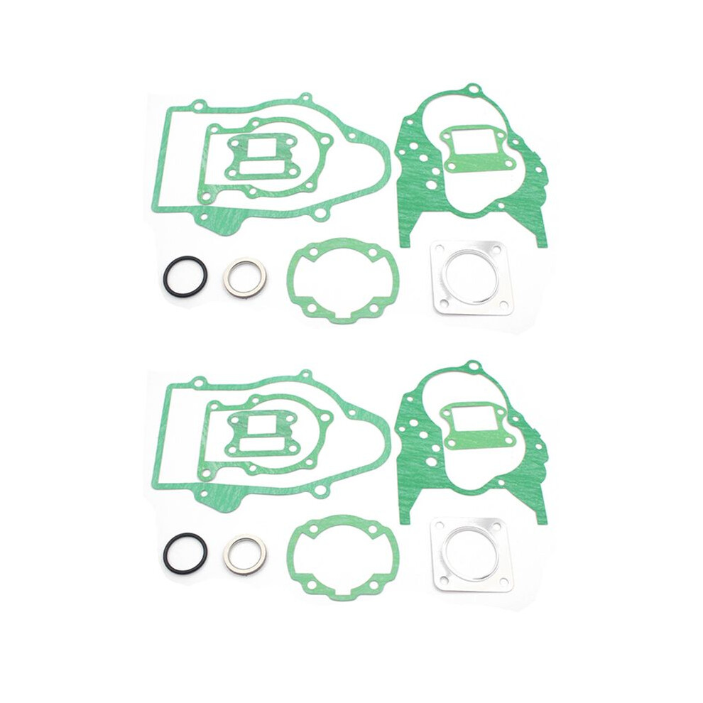 2X Motorcycle Scooter Full Gasket Set For Dio Diode 50 Elite 50 Af17 Af18 Af27 Af28 Green 4711270919775