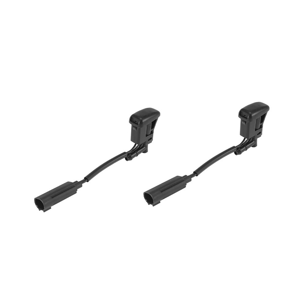 2X New Windshield Heated Washer Sprayer Nozzle Jet 61667110851 For - 1-Series E81 E82 E87 X3 E83 X5 E53 Z4 E85 E86 6031501825421