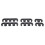 12X Universal 7mm 8mm for  Wire Separator Divider Ignition Lead Wire Divider Separator Clip Black 2