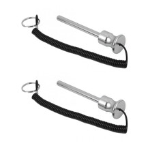 2X Fitness Gym Magnetisch Universal Gewicht Stapel Stift mit Lanyard Aluminium Legierung Training Gym Ausrüstung Teile