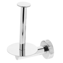 Wall Mounted Toilet Paper Holder Chrome with Easy Access Design and Glossy Modern Finish