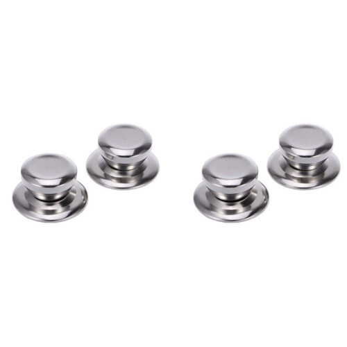 4Pcs Pot Lid Knobs Pot Lid Cover Knob Handle Universal Kitchen Cookware Lid Replacement