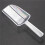 6 Piece Pallet Ice Scraper Shape Plastic Scoop - Transparent 8