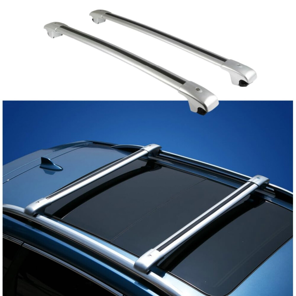 Roof Rack Cross Bars For Buick Envision Plus 20212023, Lockable Aluminum Rails, Load Capacity 9073542955337