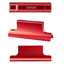 DSPIAE Aluminium Right Angle Sanding Paper Block (Red) AS-25PPRD