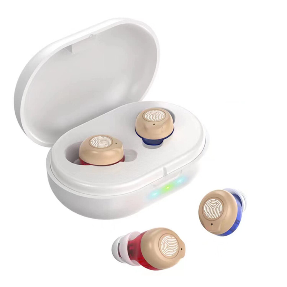 Rechargeable Hearing Aids for Seniors with Intelligent Noise Reduction and Fingerprint Touch Control