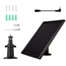 (Pack of 1) Green Solar Electrical Supply 8W5V- Black