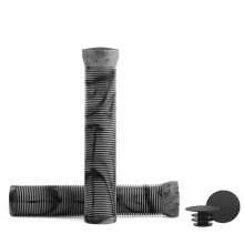 Poignée ergonomique en caoutchouc souple, poignées de-gris noir