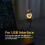 Energy Efficient Small Eye Protection LED Small Desk-Snowmen 7