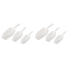 Ensemble 6 Cuilleres Ecope Palette Plastique Une Doser