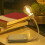 Flexible Gooseneck USB Plug in Night Light USB Reading Lamp-D 5