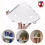 Corner Shower Shelf with NoDrill Installation, RustResistant Adhesive Bathroom Wall Organizer, White 3