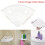 Corner Shower Shelf with NoDrill Installation, RustResistant Adhesive Bathroom Wall Organizer, White 5