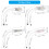 Flexible Gooseneck USB Plug in Night Light USB Reading Lamp-D 4