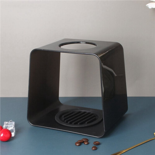2X Kaffeetropfhalter, Espressotropfständer, Rutschfester Bodenhalter, Kaffeetropfgestell 2